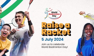 Raise a Racket for World Badminton Day