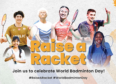 Raise a Racket for World Badminton Day this 5 July 2026